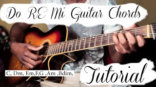 Do Re Mi Fa Sol La Ti Do On Acoustic Guitar Beginner Lesson