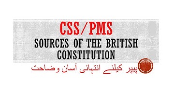 Political Science CSS