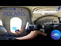 360 4k United 787 Polaris Cabin on Approach to SFO | Dreamliner | Domestic First Class #360