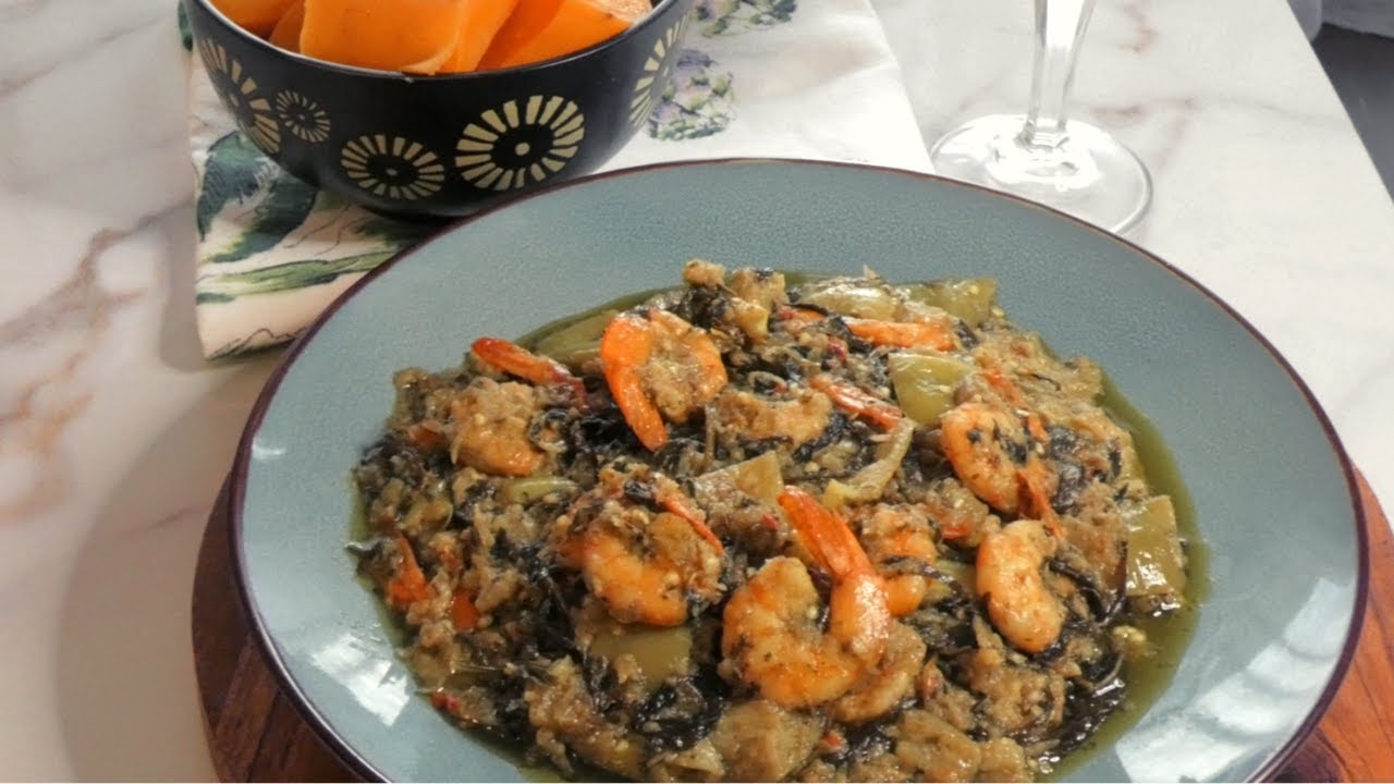 AUBERGINES OSEILLE AUX CREVETTES, FACILE ET RAPIDE -JOLLY KISSIN