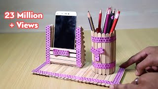 23+ Million views || Amazing pen stand craft | Most popular video by SemiHigh Production 615 views 1 year ago 3 minutes, 17 seconds