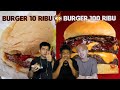 BURGER PINGGIR JALAN VS BURGER RESTORAN. MANA LEBIH ENAK?