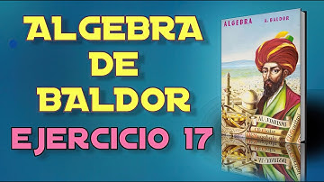 Algebra de Baldor Desde Cero - Ejercicio 17 - Ejercicios 22 al 24 de 30