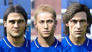 26 New Legend Faces In Pes 2020 Guti, Chivu, Pirlo, Etc.