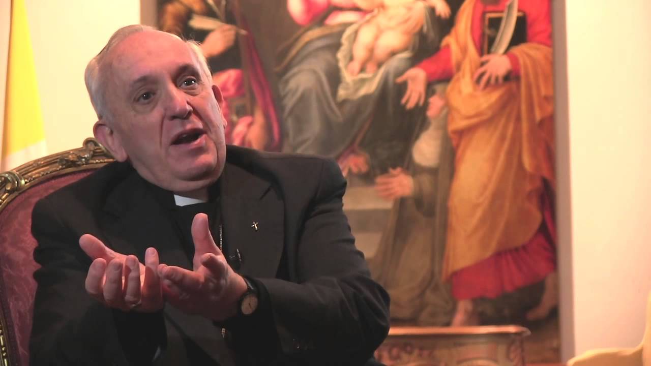 ⁣Entrevista exclusiva del Cardenal Bergoglio, hoy Papa Francisco, con EWTN