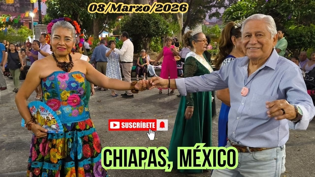 DANZÓN, DOMINGO 08/MARZO/2026, Parque de la Marimba, Tuxtla Gutiérrez, Chiapas #danzon #parati