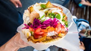 Tel Aviv Food Tour - BEST Sabich, Hummus, and Lamb Pita - Middle Eastern Israeli Food!