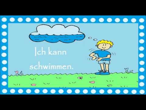 Learn German: 17 Simple Verbs in Context (for children and adults)