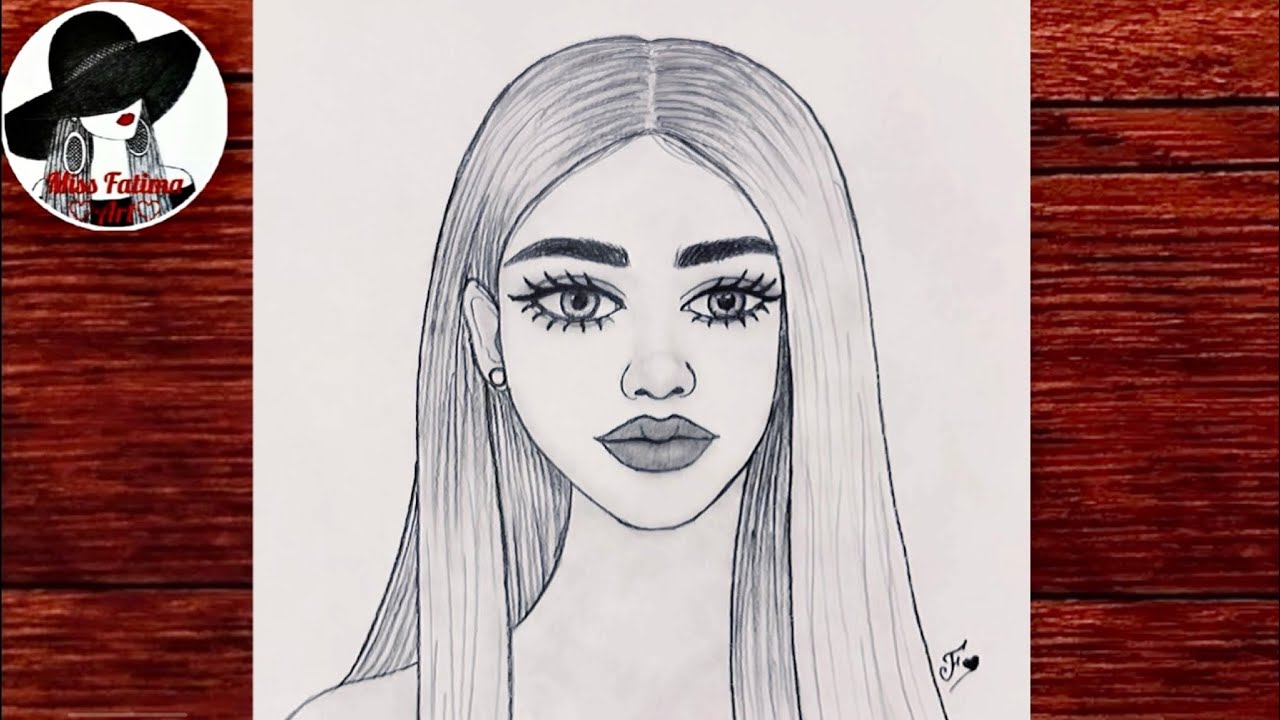girls drawing sketches Images • ranjana devi (@527990075) on ShareChat