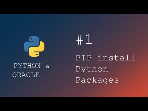 Python | How to Install python packages