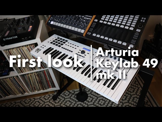 MIDI-клавіатура Arturia KeyLab 49 MkII Black Edition