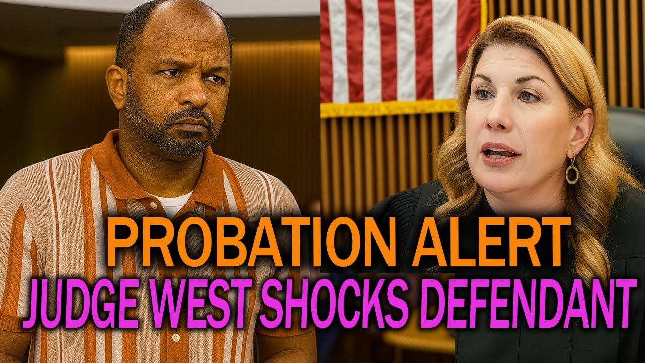 Court STUNNED After Judge West’s Harsh Probation Warning!