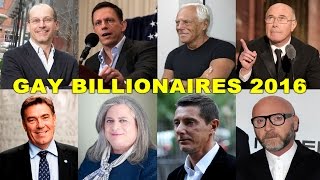 8 Openly Gay Billionaires In The World In 2016 Wealth