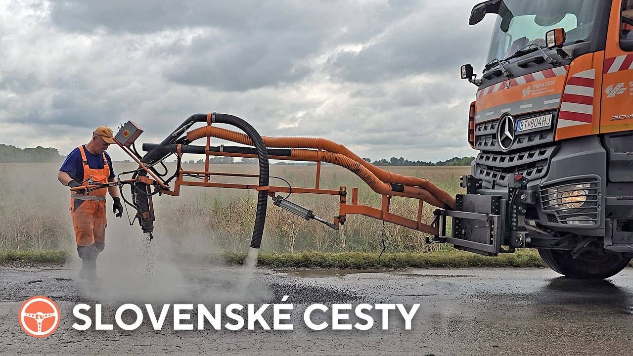 Ako sa opravujú CESTY na SLOVENSKU? Zistenie na vlastnej koži - volant.tv