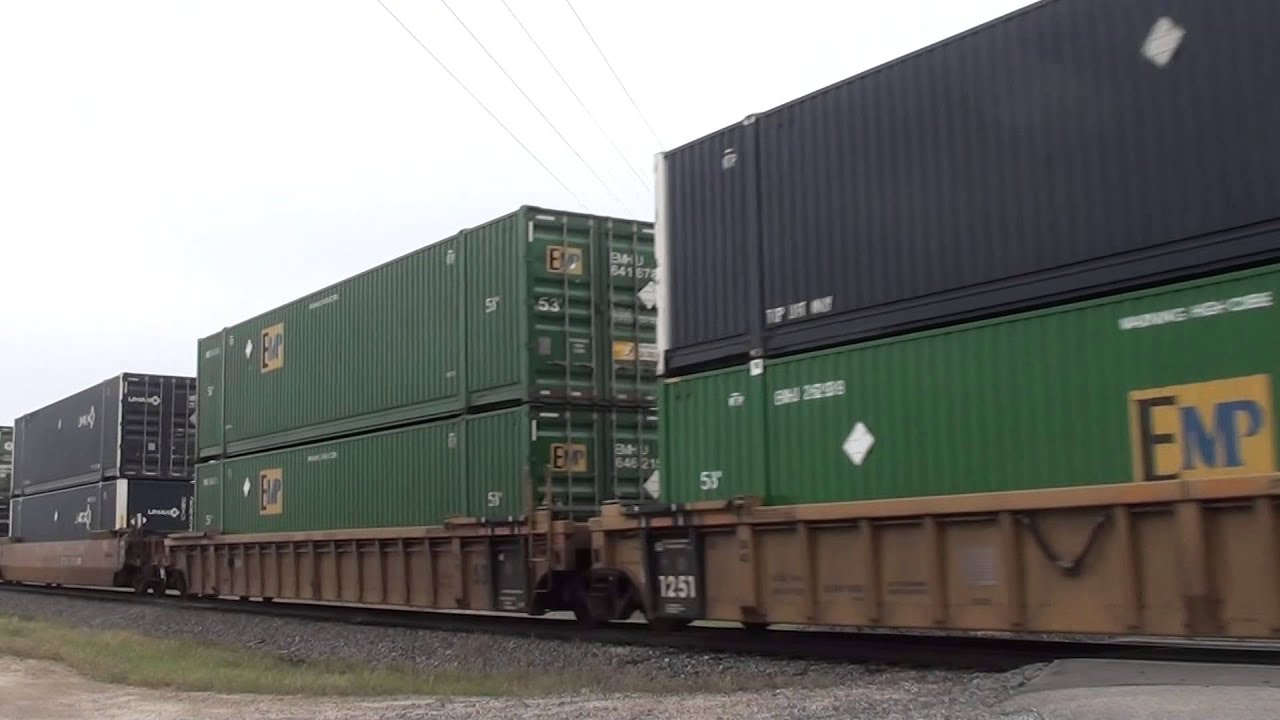eastbound UP intermodal stack train on the GSR 06/08/2014 - YouTube