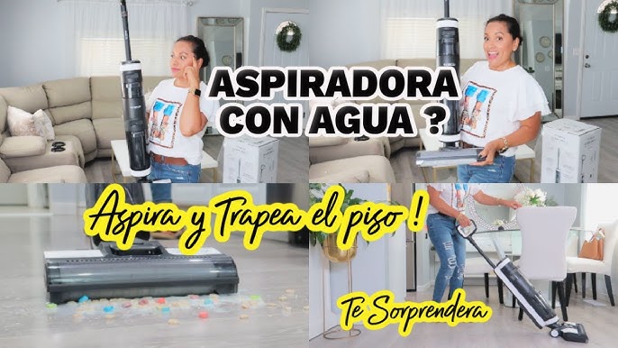 ASPIRADORA QUE TRAPEA A LA MISMA VEZ ✓ QUE MARAVILLA 😱 SERA VERDAD QUE ES  FACIL RAPIDO Y EFICIENTE🧹? 