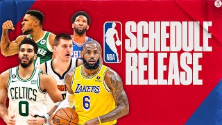 2023-24 NBA Schedule Release: FULL Breakdown + Top REVENGE Games & MORE | CBS Sports