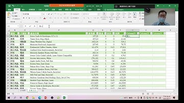 Excel + Power Pivot + Power View l商業數據分析與圖像建立 07 新增資料行 取得【年】資料:寫好了一個函數,還在用複製貼上做嗎?看看只要一個動作,公式自動帶入所有欄位
