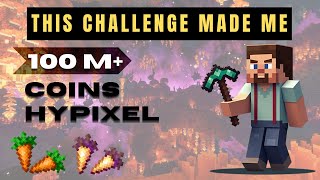 Challenge made me 100M+ Coins in HYPIXEL Skyblock | @SweetBootieee | Hypixel | Minecraft