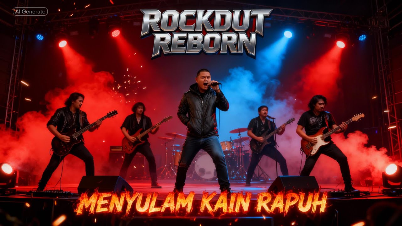 MENYULAM KAIN YANG RAPUH (Rock Version) – Yulia Chitra | Cover by ROCKDUT REBORN 💔🔥