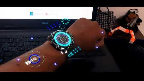 After Effects | Futuristic Smartwatch HUD Hologram