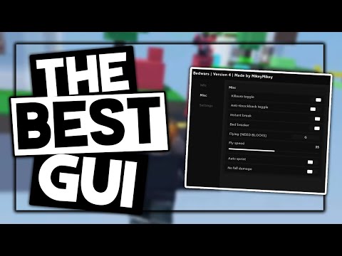 Roblox Bedwars Hack Script GUI for Kill aura, Bed Nuke, Fly Bypass, X-ray  (pastebin 2022), Real-Time  Video View Count