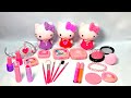 2 Minutes Satisfying with Unboxing HELLO KITTY Makeup Beauty Fashion Set ASMR | Hello kitty toys