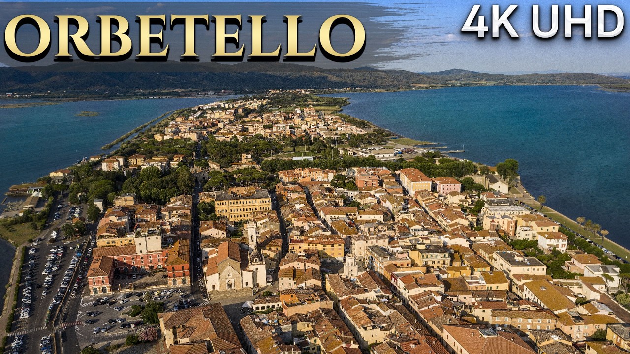 Orbetello, Italy: A Stunning Lagoon Town in Tuscany 4k