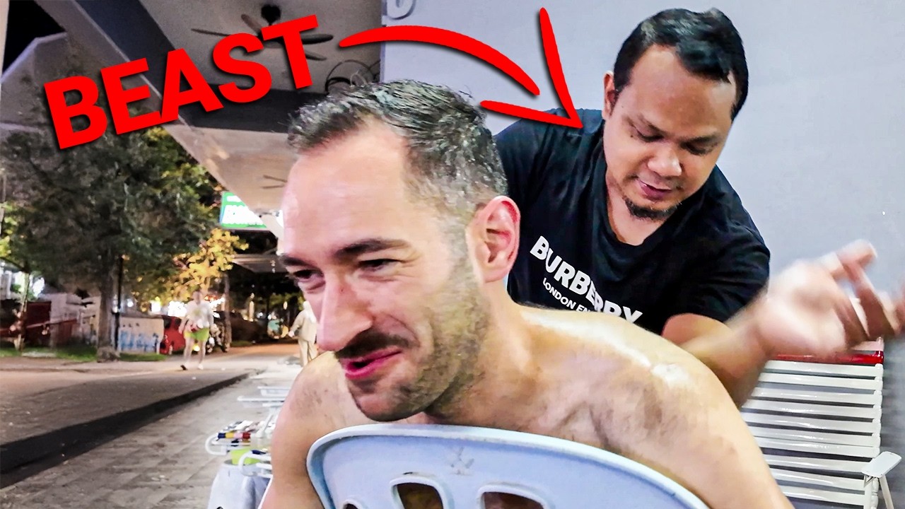 PEAK MALE STRENGTH Street Massage 😬😵 – Kuala Lumpur 🇲🇾