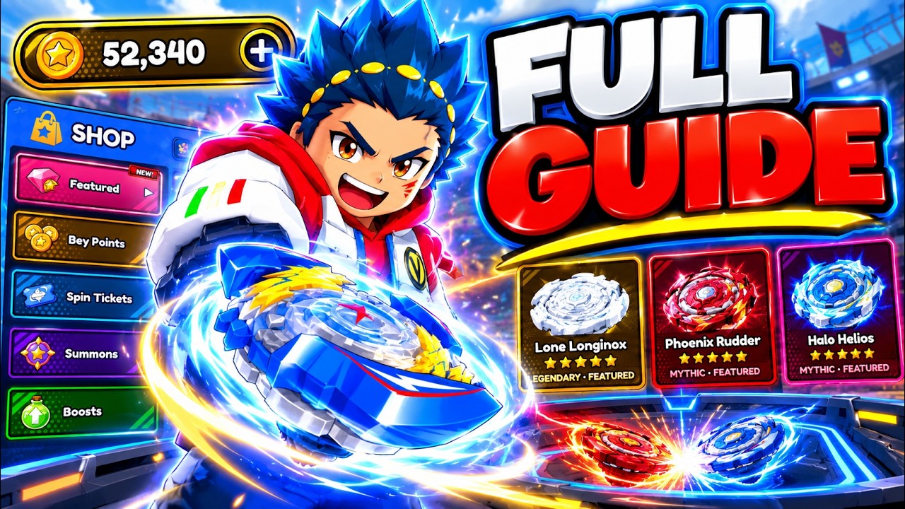 Bey Rivals Guide! (Codes, Best Builds, Tips & Tricks, Best Strategy ...