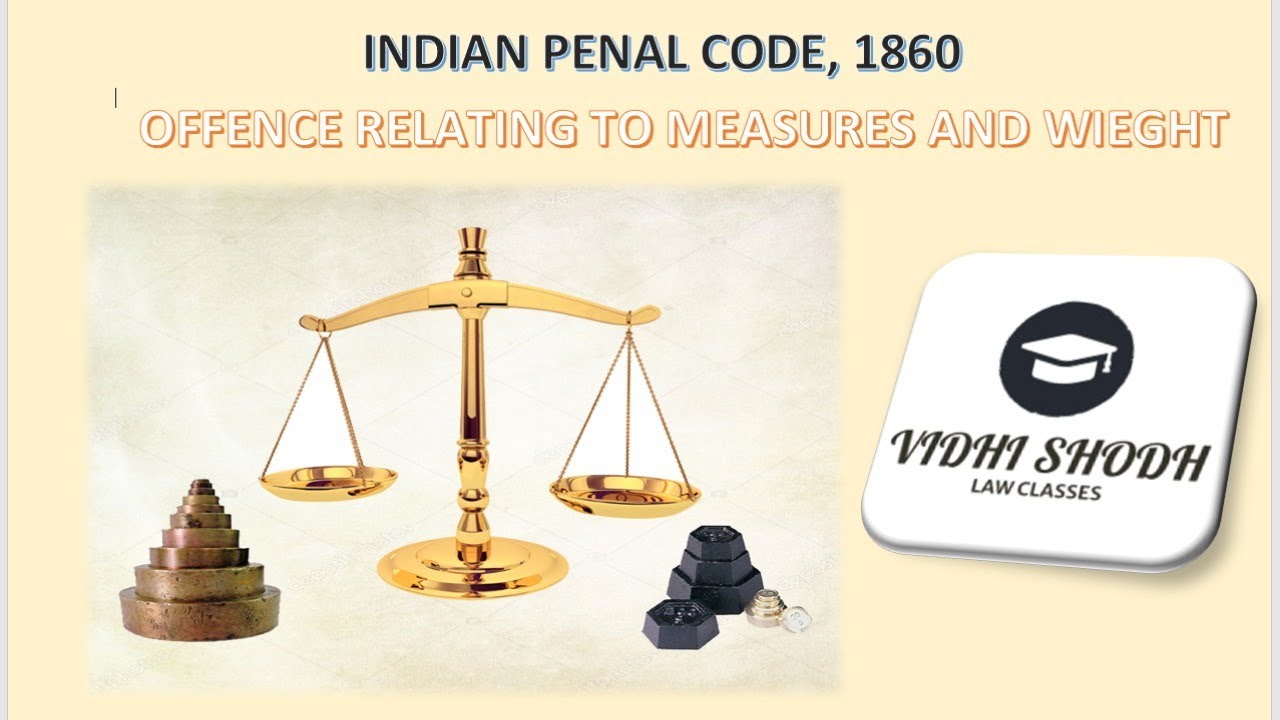 offences relating to weights and measures | offences relating to weights and measures in hindi