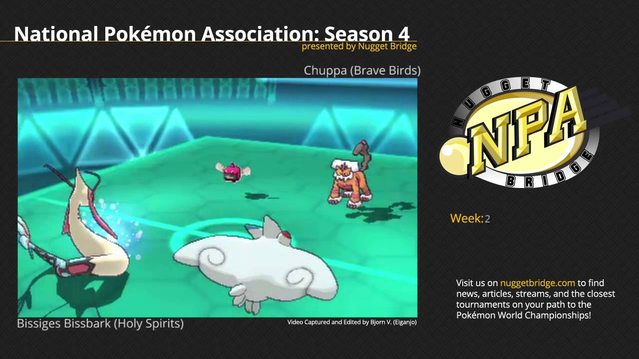 NPA 4 Week 2 - Bissiges Bissbark (Holy Spirits) vs Chuppa (Brave Birds)