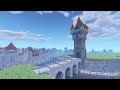 Let&#39;s build a Medieval City | Episode 1: Starting a Massive Project | Minecraft Timelapse