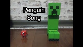 Penguin Song 🎵 Penguin Dance Song 🎵 Brain Breaks 🎵 Kids Action Songs by The Minecraft Station