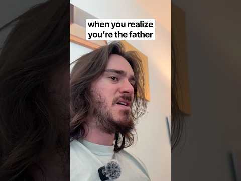 when you realize you’re the father #shorts #comedy #funny
