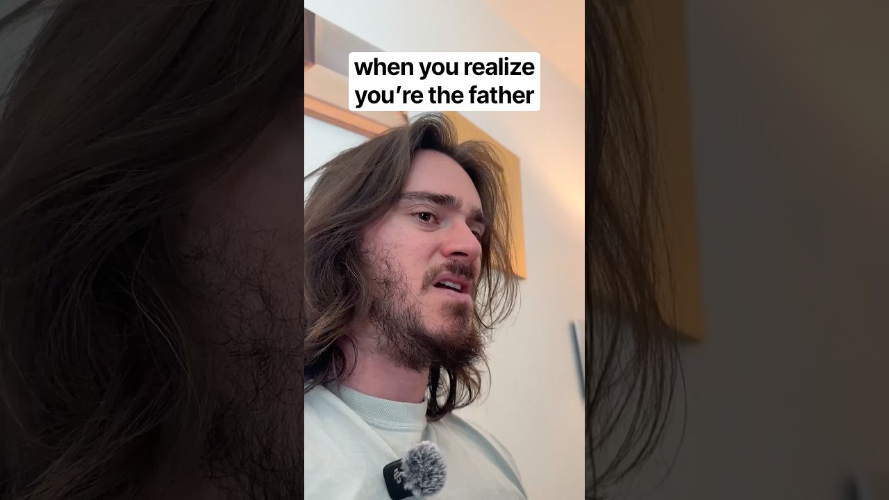 when you realize you’re the father #shorts #comedy #funny