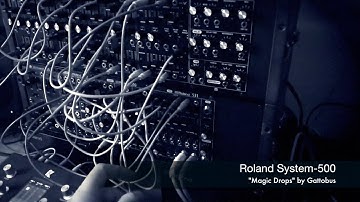 Roland System-500 - "Magic Drops" by Gattobus