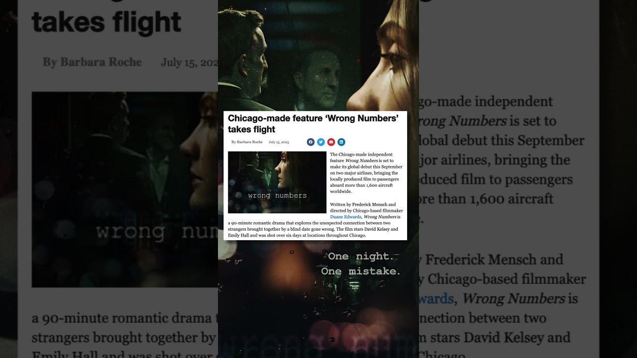 Wrong Numbers will be taking flight this September on two of the largest airlines! 