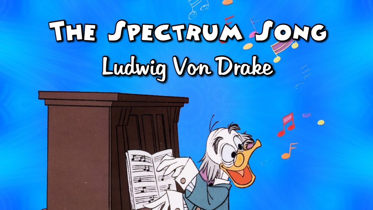 Ludwig Von Drake   The Spectrum Song Walt Disneys Wonderful World of Color