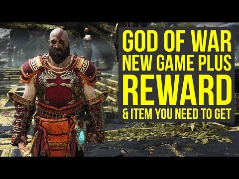 God of War New Game Plus HARDEST DIFFICULTY REWARD & Get This Item Again (God of War 4 New Game Plus