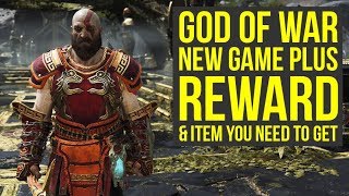 God of War New Game Plus HARDEST DIFFICULTY REWARD & Get This Item Again (God of War 4 New Game Plus screenshot 5