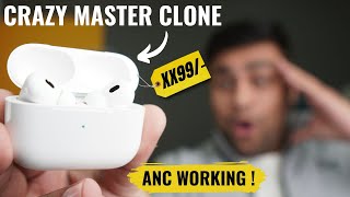 Airpods Pro 2 With ANC  Crazy Clone KHATARNAAK Airpods  (Hindi)