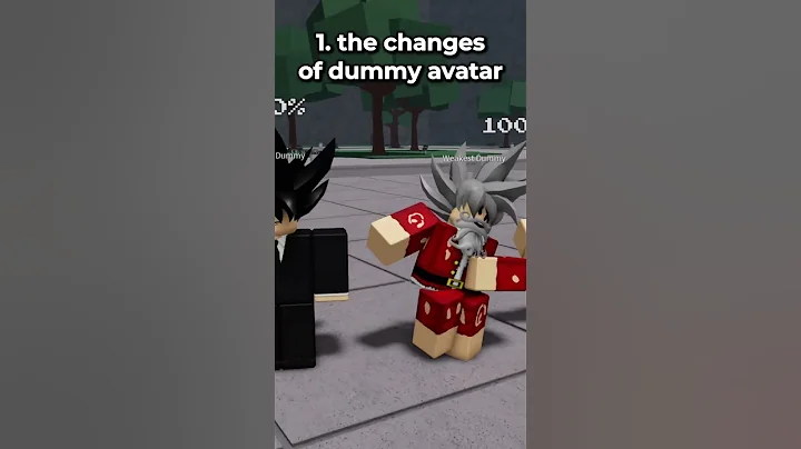 The BEST WEAKEST DUMMY UPDATES in The Strongest Battlegrounds #thestrongestbattlegrounds