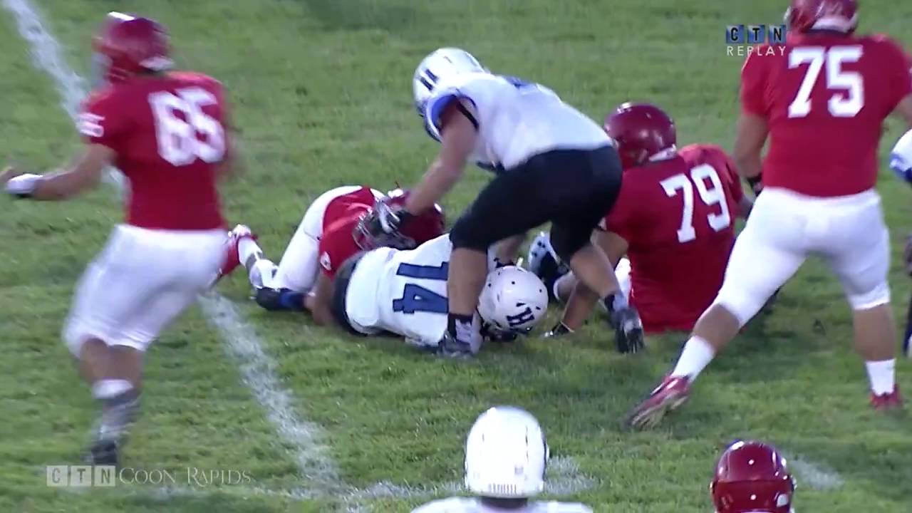 Prep Football: Hopkins vs Coon Rapids (9/1/2016)