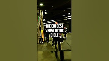 The COLDEST Verse In The Bible🥶#bible #cold