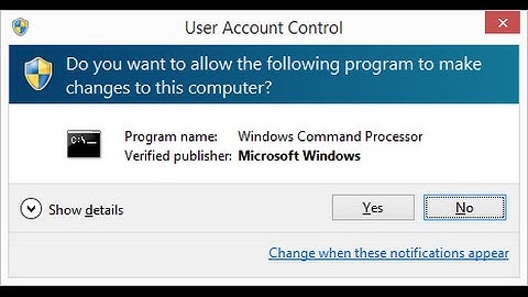 How to Disable UAC User Account Control in Windows