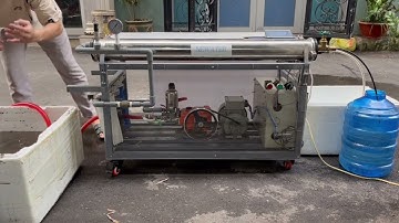 VẬN HÀNH HỆ THỐNG LỌC NƯỚC NHIỄM MẶN