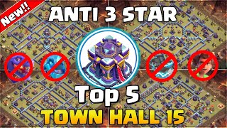 TOP 5! NEW Best Town Hall 15 (TH15) War Base Layout + Link 2026 | Th15 Cwl Base | Clash of Clans