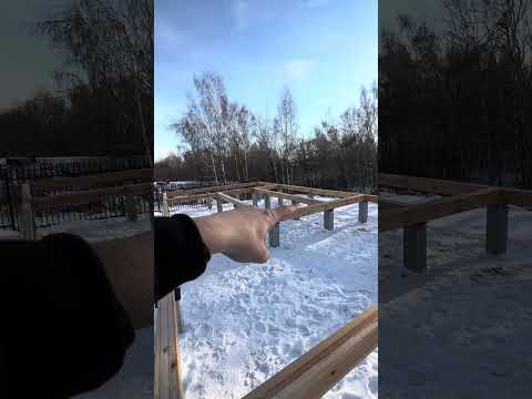 Что такое ростверк, какую функцию он выполняет #каркасныедома #дом #стройка #стаслагеда
