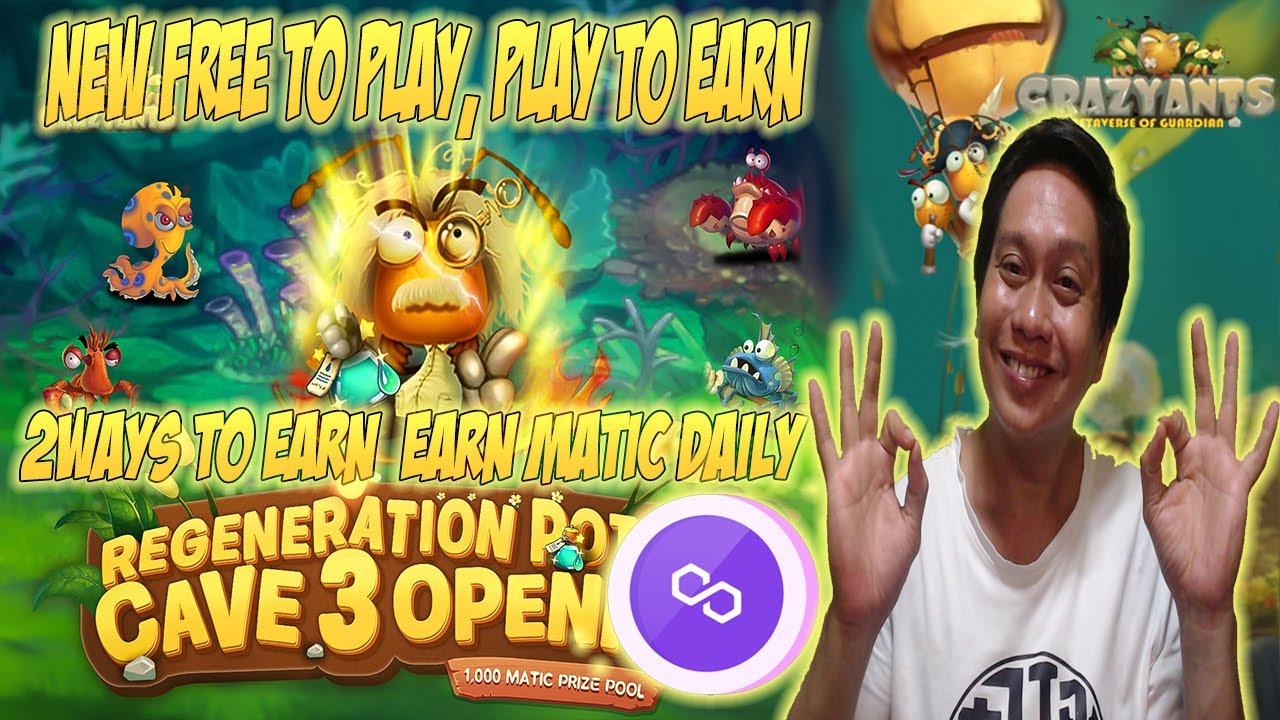 Crazy Ants How to Earn Matic in two-ways New Free to Play, Play to Earn ...